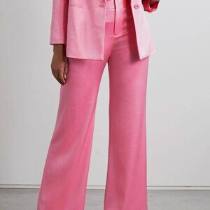 Alice + Olivia Denny Satin Suit Pants Size 6Alice + Olivia
